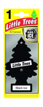 Ambientador para automóvil LITTLE TREES Black Ice, paquete de 24 unidades B0006O2PBW - Imagen 2