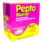 Dispensador de tabletas masticables Pepto Bismol 32x4