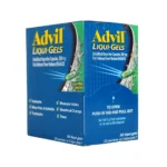 Advil LiquiGel Dispenser, analgésico en cápsulas líquidas, 25 sobres de 2 unidades