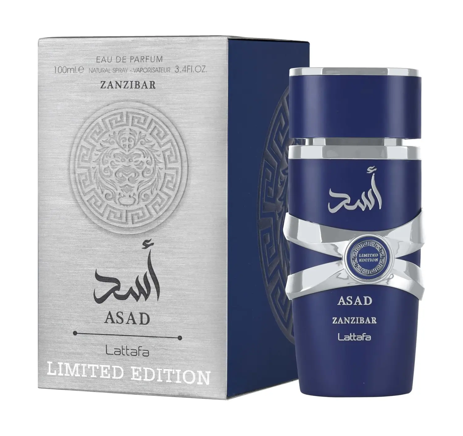 714-CMUg-PL.webp Perfume masculino Lattafa Asad Zanzibar Limited Edition 100 ml, fresco y ambarado - Imagen 1