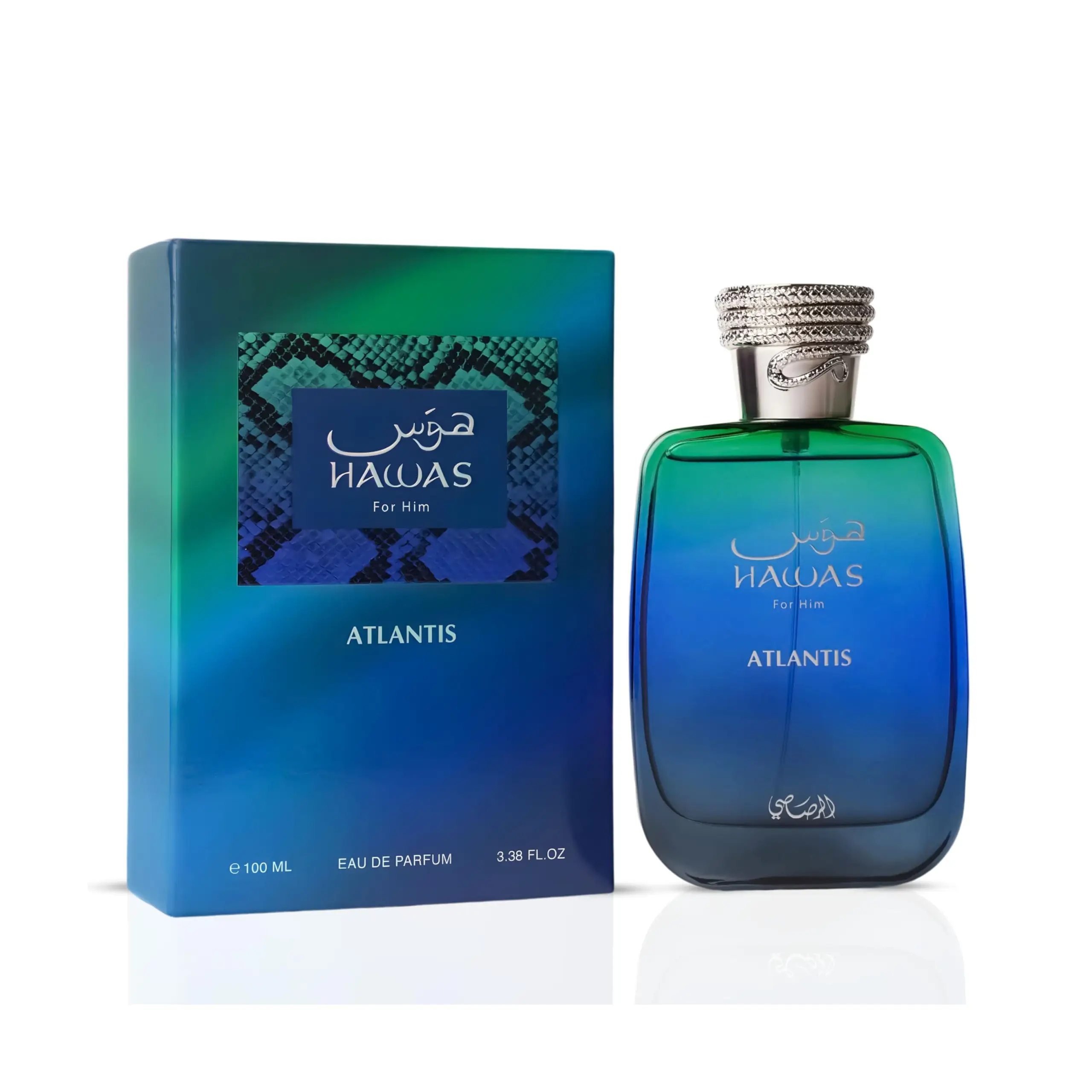 71PP0NMurL.webp Eau de Parfum para hombre RASASI Hawas Atlantis 100 ml, fragancia fresca y moderna - Imagen 1