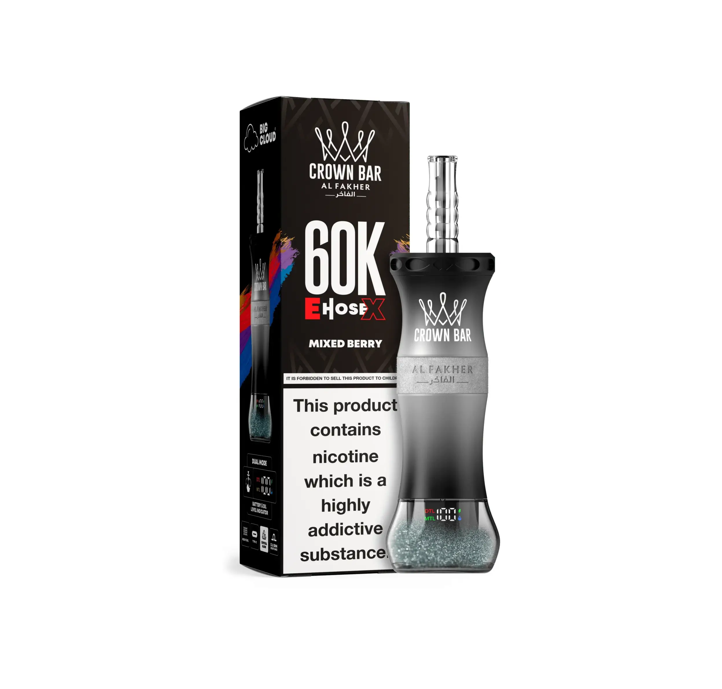 Mixedberry_263f5a42-eda4-430c-a176-92ca0a92a0f0-2.webp Al Fakher Crown Bar 60.000 CALADAS - Imagen 1
