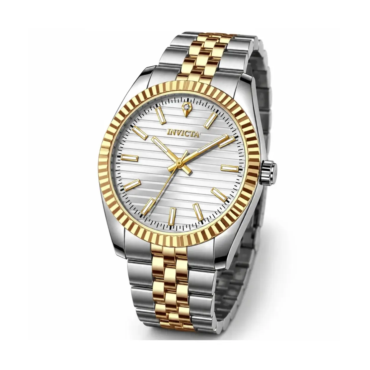 69169-1.webp Reloj de pulsera Invicta Celestial Somerset 36 mm en acero y dorado Invicta Celestial Somerset Men's Watch Invicta - Imagen 1