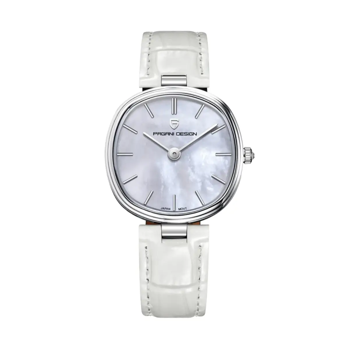 pd-1825-white-3406996-1.webp Reloj de pulsera Pagani Design PD-1825 blanco, caja de 32 mm y perfil delgado - Imagen 1