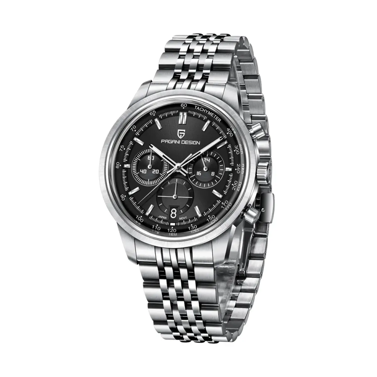 pd-1827-black-4521423-1.webp Reloj cronógrafo Pagani Design PD-1827 negro con caja de 41 mm y movimiento japonés - Imagen 1